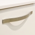 #Poignée de meuble de cuisine N°8 <br />Chrome mat, 21 cm, Entraxe 160 mm, SOKLEO 