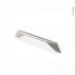 #Poignée de meuble - de cuisine N°41 - Acier inox gris - 18,3 cm - Entraxe 160 mm - SOKLEO