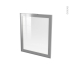 #SOKLEO - Façade alu vitrée - Porte N°21 - L60xH70