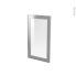 #SOKLEO - Façade alu vitrée - Porte N°19 - L40xH70
