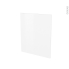 #GINKO Blanc - Rénovation 18 - joue N°78 - Avec sachet de fixation - L60 x H70 Ep.1.2 cm