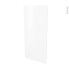 #GINKO Blanc - Rénovation 18 - joue N°80 - Avec sachet de fixation - L60 x H125 Ep.1.2 cm