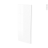 #IPOMA Blanc brillant - Rénovation 18 - joue N°82 - Avec sachet de fixation - L37.5 x H92 Ep.1.2 cm