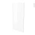 #IPOMA Blanc brillant Rénovation 18 <br />joue N°80, Avec sachet de fixation, L60 x H125 Ep.1.2 cm 