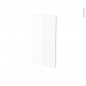 IPOMA Blanc brillant - Rénovation 18 - joue N°81 - Avec sachet de fixation - L37.5 x H70 Ep.1.2 cm