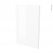 IPOMA Blanc brillant - Rénovation 18 - joue N°79 - Avec sachet de fixation - L60 x H92 Ep.1.2 cm