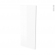 IPOMA Blanc brillant - Rénovation 18 - joue N°82 - Avec sachet de fixation - L37.5 x H92 Ep.1.2 cm