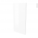 IPOMA Blanc brillant - Rénovation 18 - joue N°80 - Avec sachet de fixation - L60 x H125 Ep.1.2 cm