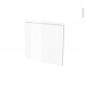 IPOMA Blanc brillant - Rénovation 18 - Porte N°16 - Lave vaisselle intégrable - L60xH57