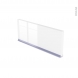 IPOMA Blanc brillant - Rénovation 18 - plinthe N°35 - Avec joint d'étanchéité - L220xH15,4