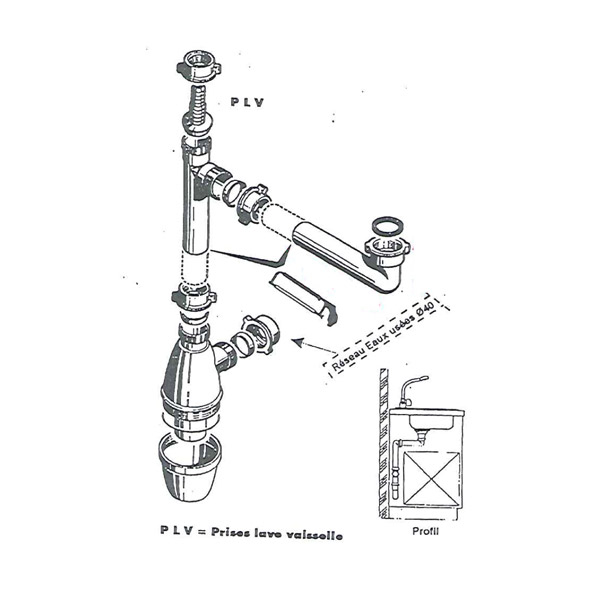 Siphon Evier Lago Cuve Oskab Siphon Evier Okgo Net