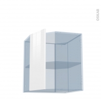 BORA Blanc - Kit Rénovation 18 - Meuble angle haut - 1 porte N°77 L32 - L60xH70xP37,5