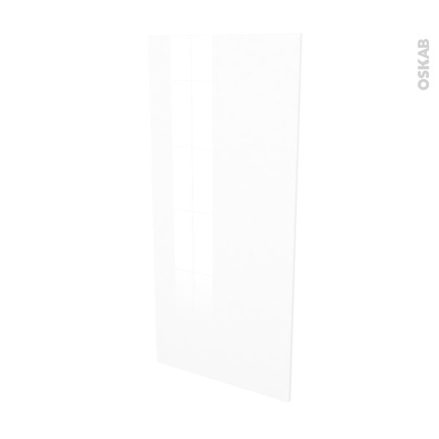 BORA Blanc Rénovation 18 <br />joue N°80, Avec sachet de fixation, L60 x H125 x P1.2 cm 