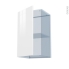 #BORA Blanc Kit Rénovation 18 <br />Meuble haut ouvrant H70 , 1 porte, L40 x H70 x P37.5 cm 