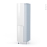#BORA Blanc Kit Rénovation 18 <br />Armoire frigo N°2724 , 2 portes, L60 x H217 x P60 cm 