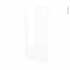 BORA Blanc - Rénovation 18 - joue N°80 - Avec sachet de fixation - L60 x H125 Ep.1.2 cm