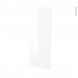 BORA Blanc - Rénovation 18 - joue N°82 - Avec sachet de fixation - L37.5 x H92 Ep.1.2 cm