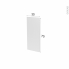 #LUPI Blanc Rénovation 18 <br />porte N°76, L30 x H70 cm, Lot de 2 