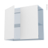 #HELIA Blanc Kit Rénovation 18 <br />Meuble haut ouvrant H70 , 2 portes, L80 x H70 x P37,5 cm 