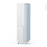 #HELIA Blanc Kit Rénovation 18 <br />Armoire frigo N°2724 , 2 portes, L60 x H217 x P60 cm 