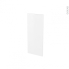 #HELIA Blanc Rénovation 18 <br />porte N°76, L30 x H70 cm, Lot de 2 