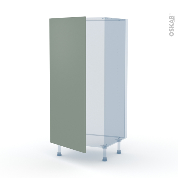 HELIA Vert - Kit Rénovation 18 - Armoire frigo N°27  - 1 porte - L60xH125xP60