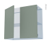 #HELIA Vert Kit Rénovation 18 <br />Meuble haut ouvrant H70 , 2 portes, L80 x H70 x P37,5 cm 