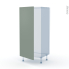 #HELIA Vert - Kit Rénovation 18 - Armoire frigo N°27  - 1 porte - L60xH125xP60