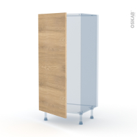 HOSTA Chêne prestige - Kit Rénovation 18 - Armoire frigo N°27  - 1 porte - L60 x H125 x P60 cm