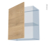 #HOSTA Chêne prestige Kit Rénovation 18 <br />Meuble haut ouvrant H70 , 1 porte, L60 x H70 x P37,5 cm 