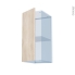 #IKORO Chêne Clair Kit Rénovation 18 <br />Meuble haut ouvrant H70 , 1 porte, L30 x H70 x P37,5 cm 
