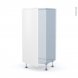 IPOMA Blanc mat - Kit Rénovation 18 - Armoire frigo N°27  - 1 porte - L60xH125xP60