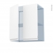 IPOMA Blanc mat - Kit Rénovation 18 - Meuble haut ouvrant H70 - 2 portes - L60xH70xP37,5