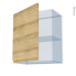 #IPOMA Chêne naturel Kit Rénovation 18 <br />Meuble haut ouvrant H70 , 1 porte, L60 x H70 x P37,5 cm 