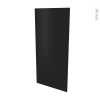 Ipoma Noir mat - Rénovation 18 - joue N°80 - Avec sachet de fixation - L60 x H125 x P1.2 cm