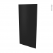 Ipoma Noir mat - Rénovation 18 - joue N°80 - Avec sachet de fixation - L60 x H125 x 1.2cm