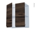 #Ipoma Noyer Kit Rénovation 18 <br />Meuble haut ouvrant H70, 2 portes, L60 x H70 x P37,5 cm 