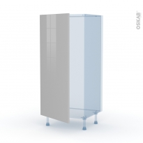 IVIA Gris - Kit Rénovation 18 - Armoire frigo N°27  - 1 porte - L60xH125xP60