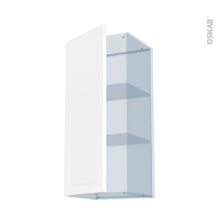 LUPI Blanc - Kit Rénovation 18 - Meuble haut ouvrant H92  - 1 porte - L40 x H92 x P37.5 cm