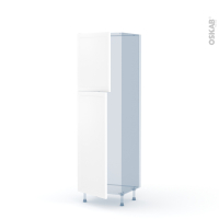 LUPI Blanc - Kit Rénovation 18 - Armoire frigo N°2721  - 2 portes - L60 x H195 x P60 cm