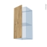 #OKA Chêne Kit Rénovation 18 <br />Meuble haut ouvrant H70 , 1 porte, L30 x H70 x P37,5 cm 