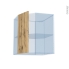 #OKA Chêne - Kit Rénovation 18 - Meuble angle haut - 1 porte N°77 L32 - L60xH70xP37,5