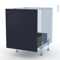 TIA Bleu - Kit Rénovation 18 - Meuble sous-évier  - 1 porte coulissante - L60xH70xP60