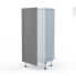 #FILIPEN Gris Kit Rénovation 18 <br />Armoire frigo N°27 , 1 porte, L60xH125xP60 