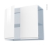 #IPOMA Blanc brillant Kit Rénovation 18 <br />Meuble haut ouvrant H70, 2 portes, L80 x H70 x P37,5 cm 
