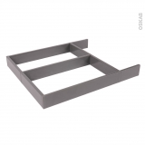 Structure de tiroir - Pour meuble prof 50 cm - Taille L - HAKEO