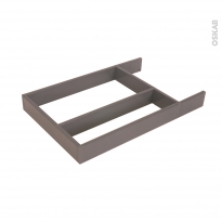 Structure de tiroir - Pour meuble prof 40 cm - Taille L - HAKEO