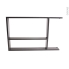 #Structure de tiroir Pour meuble prof 40 cm <br />Taille L, HAKEO 