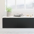 #Tiroir sous meuble Socle n°51 <br />IPOMA Noir mat, pour meuble salle de bains, L60 x H26 x P45 cm 