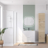 #Meuble de salle de bains Sous vasque <br />ALPA Blanc, 2 tiroirs, Côtés blanc brillant, L60 x H70 x P40 cm 